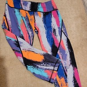 Zella Cropped Leggings Athletic Fitness Wear Size X-Small